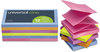 A Picture of product UNV-35611 Universal® Fan-Folded Self-Stick Pop-Up Note Pads 3" x Assorted Bright Colors, 100 Sheets/Pad, 12 Pads/Pack