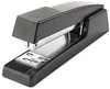 A Picture of product UNV-43128 Universal® Classic Full-Strip Stapler 20-Sheet Capacity, Black
