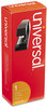 A Picture of product UNV-43128 Universal® Classic Full-Strip Stapler 20-Sheet Capacity, Black