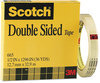 A Picture of product MMM-665121296 Scotch® Double-Sided Tape 3" Core, 0.5" x 36 yds, Clear