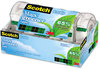 A Picture of product MMM-6123 Scotch® Magic™ Greener Tape with Dispenser, 1" Core, 0.75" x 50 ft, Clear, 6/Pack