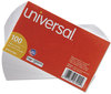 A Picture of product UNV-47200 Universal® Recycled Index Strong 2 Pt. Stock Cards Unruled 3 x 5, White, 100/Pack