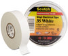 A Picture of product MMM-10828 3M™ Scotch® 35 Vinyl Electrical Color Coding Tape 3" Core, 0.75" x 66 ft, White