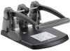 A Picture of product SWI-74194 Swingline® Extra High-Capacity Three-Hole Punch,  9/32" Holes, Black/Gray