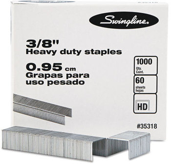 Swingline® S.F.® 13 Heavy-Duty Staples,  60-Sheet Capacity, 1000/Box
