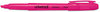 A Picture of product UNV-08855 Universal™ Pocket Highlighters Fluorescent Pink Ink, Chisel Tip, Barrel, Dozen