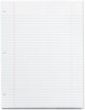 A Picture of product UNV-20911 Universal® Filler Paper 3-Hole, 8.5 x 11, Medium/College Rule, 100/Pack