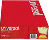 A Picture of product UNV-16122 Universal® Double-Ply Top Tab Manila File Folders 1/2-Cut Tabs: Assorted, Legal Size, 0.75" Expansion, 100/Box