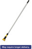 A Picture of product RCP-H225 Rubbermaid® Commercial Gripper® Mop Handle,  Aluminum, Yellow/Gray, 54"