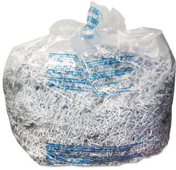 Swingline® Plastic Shredder Bags for TAA Compliant Shredders,  35-60 gal Capacity, 100/BX