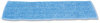 A Picture of product RCP-Q409BLU Rubbermaid® Commercial Economy Wet Mopping Pad,  Microfiber, 18", Blue