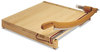 A Picture of product SWI-1142 Swingline® ClassicCut® Ingento™ Solid Maple 15-Sheet Paper Trimmer,  15 Sheets, Maple Base, 15" x 15"