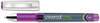A Picture of product UNV-39313 Universal One™ High-Capacity Gel Ink Pen,  Purple Ink, Medium .7mm, Dozen