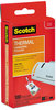 A Picture of product MMM-TP5852100 Scotch™ Laminating Pouches,  5 mil, 4 1/4 x 2 1/5, 100/Pack