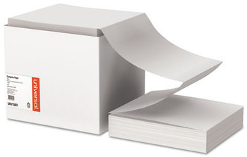Universal® Printout Paper 1-Part, 18 lb Bond Weight, 9.5 x 11, White, 2,700/Carton