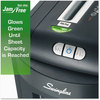 A Picture of product SWI-1757392 Swingline® EX10-06 Medium-Duty Cross-Cut Shredder,  10 sheets, 1-2 Users