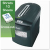 A Picture of product SWI-1757392 Swingline® EX10-06 Medium-Duty Cross-Cut Shredder,  10 sheets, 1-2 Users