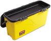 A Picture of product RCP-1791802 Rubbermaid® Commercial HYGEN™ HYGEN™ Top Down Charging Bucket,  Yellow/Black