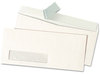 A Picture of product UNV-36000 Universal® Peel Seal Strip Business Envelope #6 3/4, Square Flap, Self-Adhesive Closure, 3.63 x 6.5, White, 100/Box