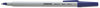A Picture of product UNV-27411 Universal™ Ballpoint Stick Pen Medium 1 mm, Blue Ink, Gray/Blue Barrel, Dozen