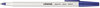 A Picture of product UNV-27411 Universal™ Ballpoint Stick Pen Medium 1 mm, Blue Ink, Gray/Blue Barrel, Dozen