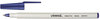 A Picture of product UNV-27411 Universal™ Ballpoint Stick Pen Medium 1 mm, Blue Ink, Gray/Blue Barrel, Dozen