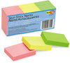 A Picture of product RTG-23701 Redi-Tag® Self-Stick Notes,  1 1/2 x 2, Neon, 12 100-Sheet Pads/Pack