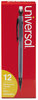 A Picture of product UNV-22010 Universal™ Mechanical Pencil 0.7 mm, HB (#2), Black Lead, Smoke/Black Barrel, Dozen