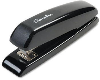 Swingline® Durable Full Strip Desk Stapler,  20-Sheet Capacity, Black
