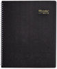 A Picture of product RED-CB1262VBLK Brownline® DuraFlex 14-Month Planner 11 x 8.5, Black Cover, 14-Month: Dec 2024 to Jan 2026