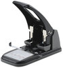 A Picture of product SWI-74190 Swingline® Extra Heavy-Duty Two-Hole Punch,  9/32" Holes, Black/Gray