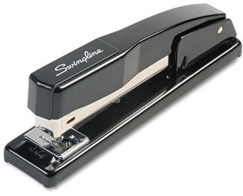 Swingline® Commercial Full Strip Desk Stapler,  20-Sheet Capacity, Black