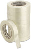 A Picture of product UNV-78001 Universal® 190# Medium Grade Filament Tape 3" Core, 24 mm x 54.8 m, Clear