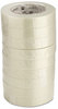 A Picture of product UNV-78001 Universal® 190# Medium Grade Filament Tape 3" Core, 24 mm x 54.8 m, Clear