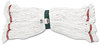 A Picture of product RCP-A21206WHI Rubbermaid® Commercial Web Foot® Blend Shrinkless® Wet Mop Head. Medium. White. 6/Case.