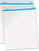 A Picture of product UNV-45600 Universal® Renewable Resource Sugarcane Based Easel Pads Unruled, 27 x 34, White, 50 Sheets, 2/Carton