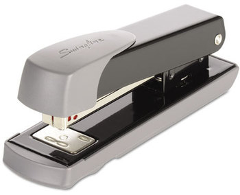 Swingline® Compact Commercial Stapler,  Half Strip, 20-Sheet Capacity, Black