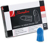 A Picture of product SWI-54019 Swingline® Gripeez® Finger Tips,  11 1/2 (Medium), Blue, Dozen