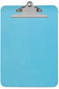 A Picture of product UNV-40308 Universal® Plastic Clipboard with High Capacity Clip 1.25" Holds 8.5 x 11 Sheets, Clear
