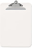 A Picture of product UNV-40308 Universal® Plastic Clipboard with High Capacity Clip 1.25" Holds 8.5 x 11 Sheets, Clear