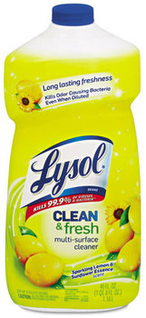 LYSOL® Brand All-Purpose Cleaner,  Sparkling Lemon & Sunflower Essence Scent, 40oz Bottle