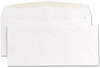 A Picture of product UNV-35210 Universal® Business Envelope Open-Side #10, Monarch Flap, Gummed Closure, 4.13 x 9.5, White, 500/Box