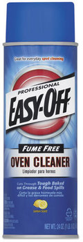 Professional EASY-OFF® Fume-Free Oven Cleaner,  Foam, Lemon, 24 oz Aerosol
