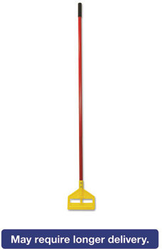 Rubbermaid® Commercial Invader® Side-Gate Wet-Mop Handle,  60", Red/Yellow