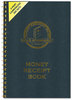 A Picture of product RED-8L810 Rediform® Gold Standard™ Money Receipt Book,  7 x 2 3/4, Carbonless Duplicate, Twin Wire, 300 Sets/Book