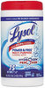 A Picture of product RAC-88069 LYSOL® Brand Power & Free™ Multi-Purpose Cleaning Wipes,  Oxygen Splash, 35/Canister
