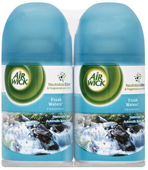 Air Wick® FreshMatic® Ultra Automatic Spray Refills,  Fresh Waters, Aerosol, 6.17 oz, 2/Pack