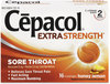 A Picture of product RAC-73016 Cepacol® Extra Strength Lozenges,  Honey Lemon, 16 Lozenges/Box, 24 Box/Carton
