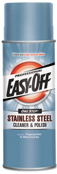 Professional EASY-OFF® Stainless Steel Cleaner & Polish,  Liquid, 17 oz. Aerosol Can