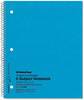 A Picture of product RED-33386 National® Three-Subject Wirebound Notebooks,  College Rule, 11 x 8 7/8, White, 150 Sheets
